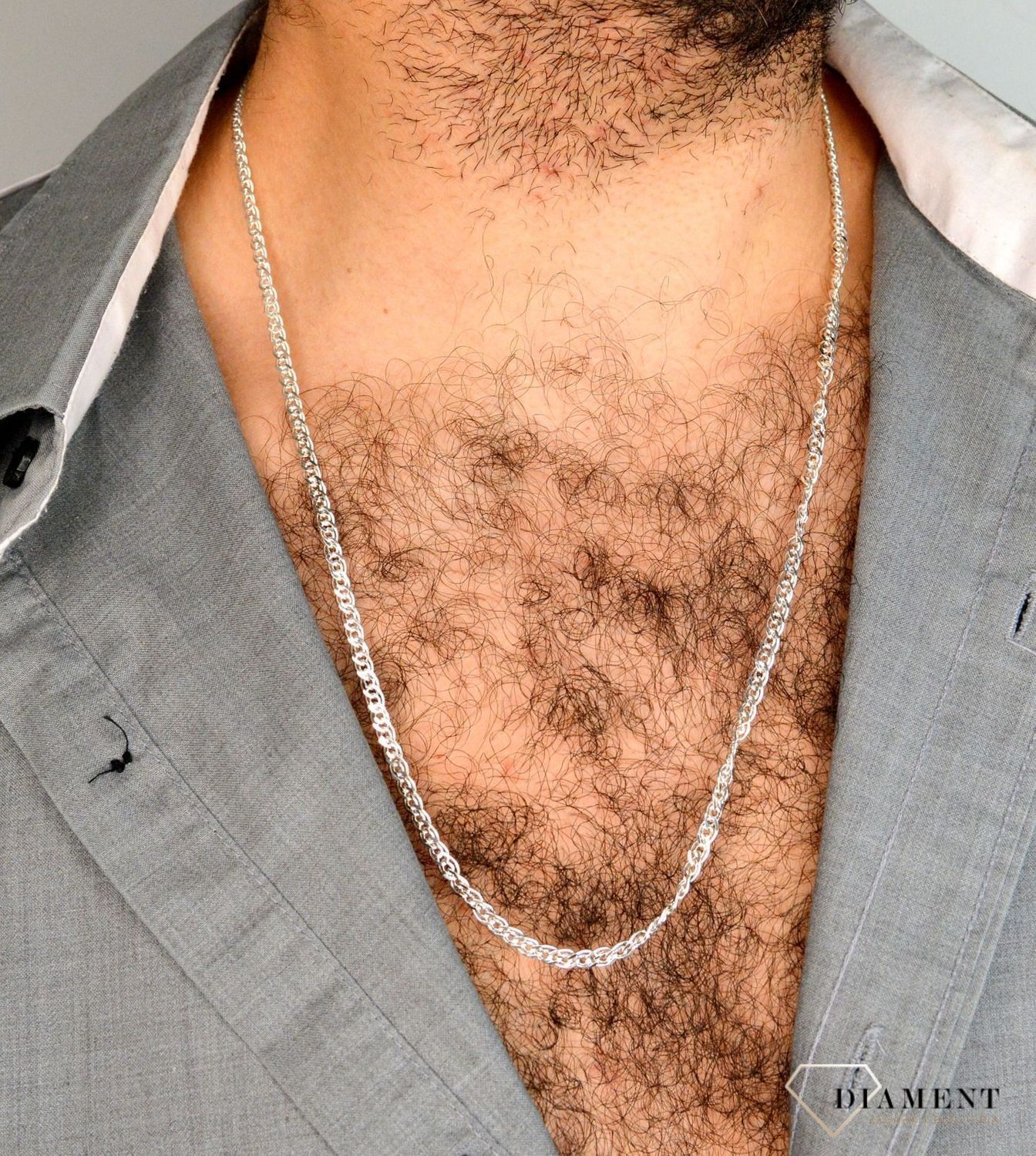 Srebrny łańcuszek o splocie mona lisa 4 mm szerokości DIA-LAN-785723-60-925 4mm (1).jpg